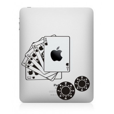 Poker iPad Decal iPad Decals